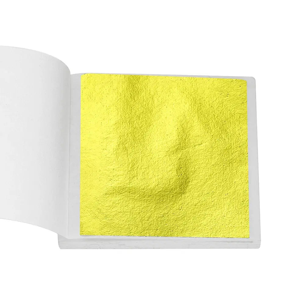 Imitation Gold Foil Paper Leaf Gilding For Epoxy Resin Molds Jewelry Making And Resin Craft Decor 100 200 Sheets