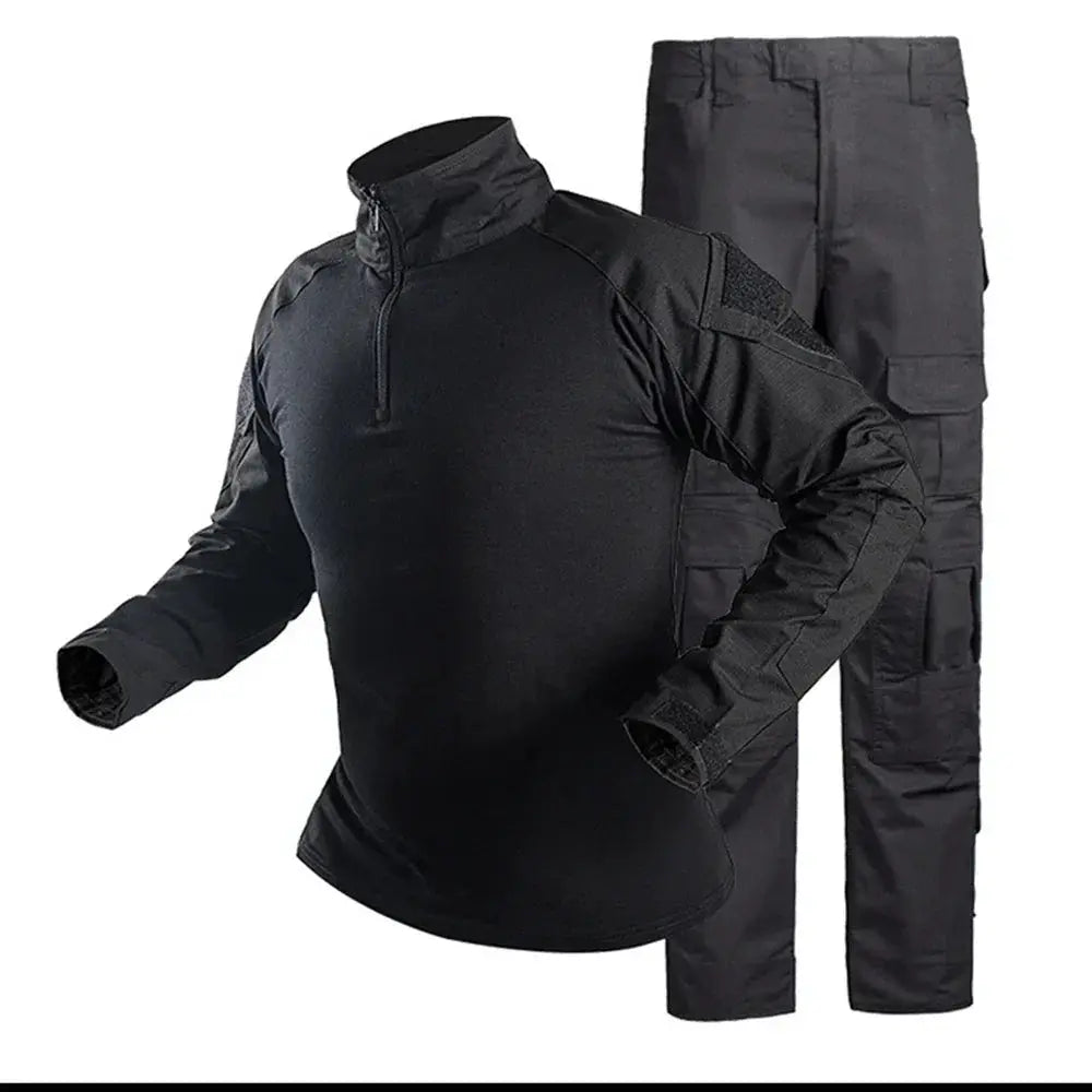 Men Tactical Uniform Camouflage Suit Set For Outdoor Hunting Airsoft Paintball Training Shirts And Pants