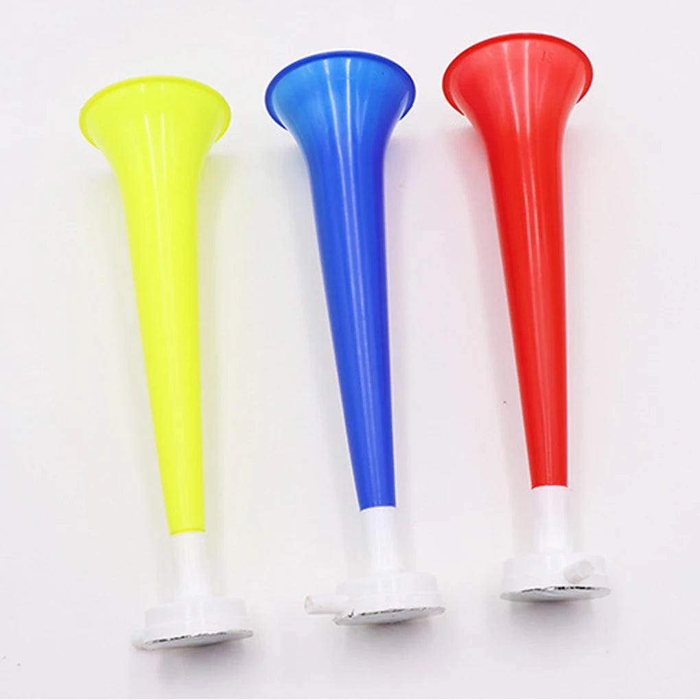 Plastic Cheer Horn For Football Games Fans Vuvuzela Trumpet Props