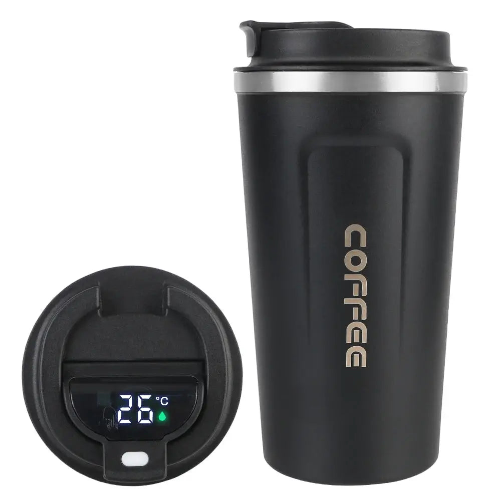 Thermo Cafe Car Thermos Travel Mug 380 And 510 Milliliters Leakproof Double Wall Stainless Steel