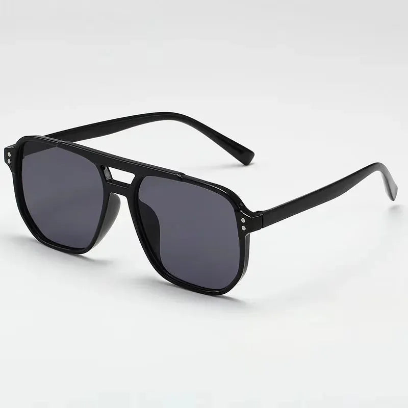 Designer Vintage Big Square Sunglasses Unisex UV400 Protection for Men and Women