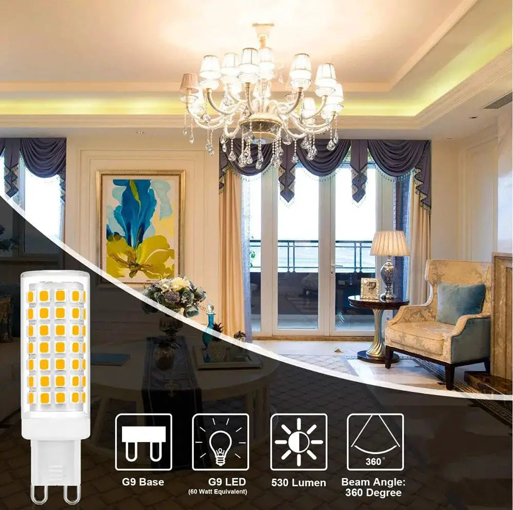 G9 LED Corn Bulb 7W 9W 12W 15W 18W AC 220V SMD 2835 Replace 30 To 40W Halogen Lamps For Home