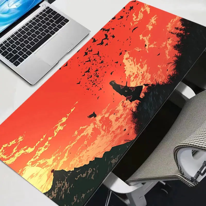Uchiha Itachi Naruto Madara Mouse Pad for Esports Speed Gaming Desk Mat Keyboard Pad