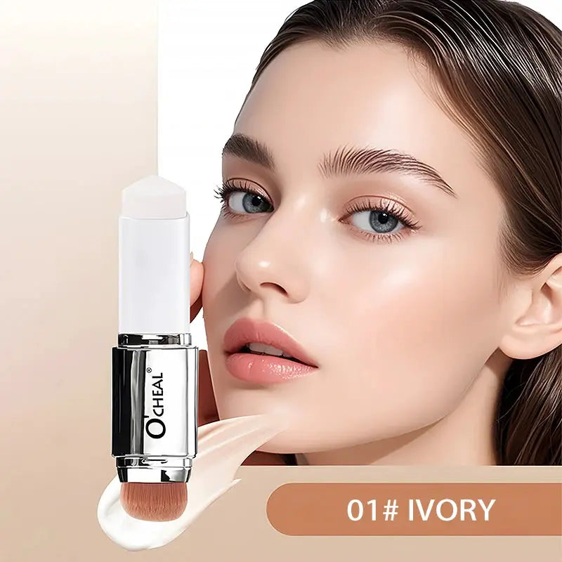 O'CHEAL Temperature Changing Foundation Stick Adaptive Shade Natural Matte Coverage and Pore Minimizing