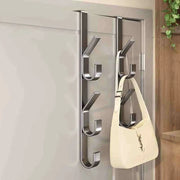 Easy Installation Door Hook Coat Rack Strong Metal For Clothes Hats And Bags Space Saving Design For Bedroom
