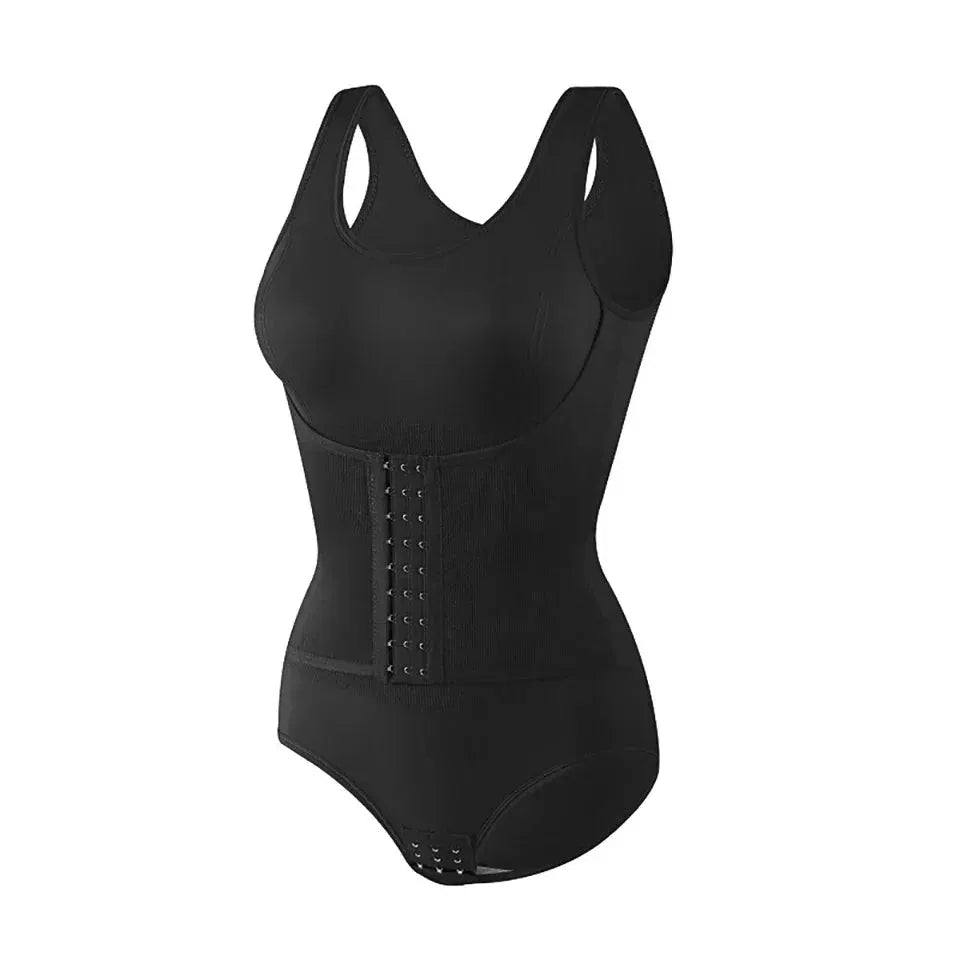 VivaCurve Zipper Belt Bodysuit Shapewear For Tummy Control And Waist Slimming Cincher