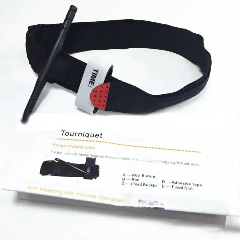 65 Cm Outdoor Rotary Tourniquet Tactical Belt Metal First Aid Military Grade Emergency Response