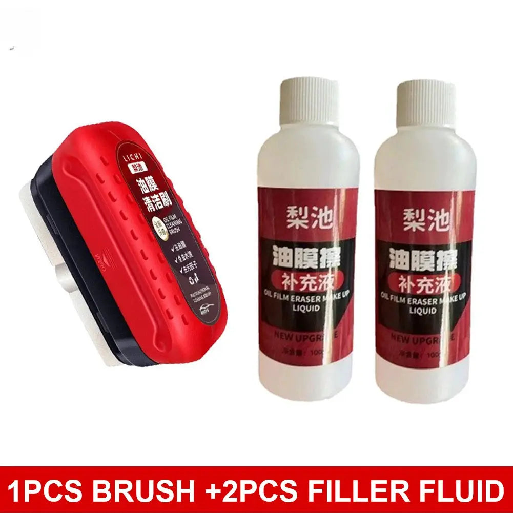 Car Glass Oil Film Remover Hydrophobic Glass Cleaning Board For Windshield And Window Auto Detailing Tool