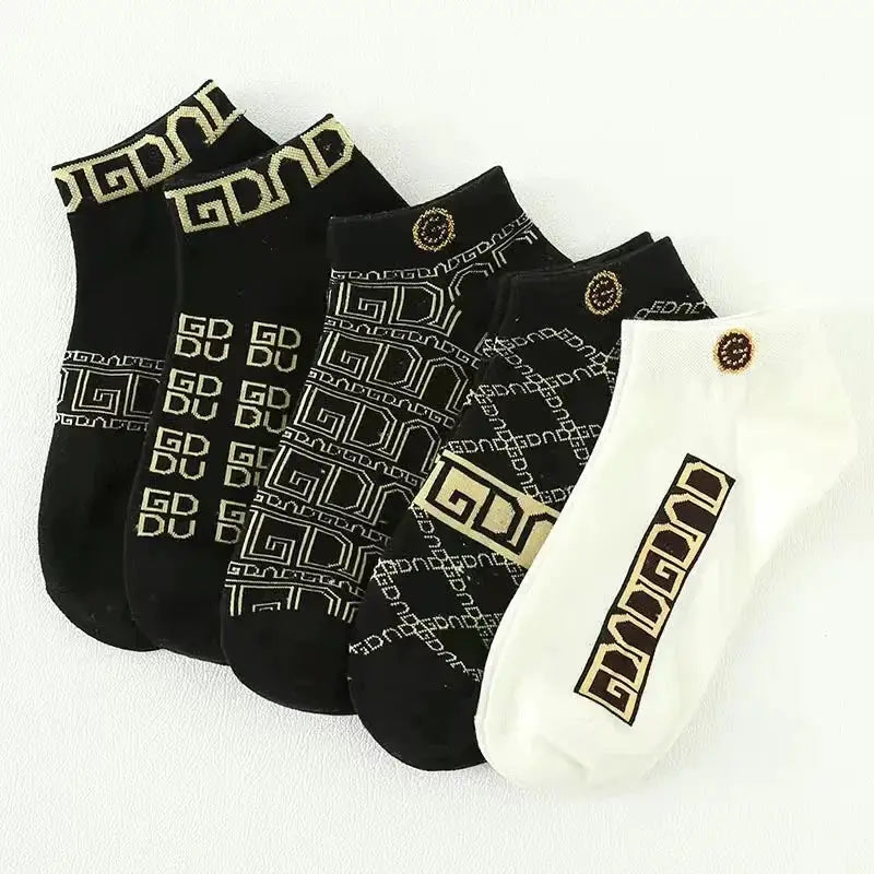 Mens Thin Breathable Low Cut Socks 5 Or 10 Pcs Anti Odor Moisture Wicking Lightweight Comfortable Everyday Wear