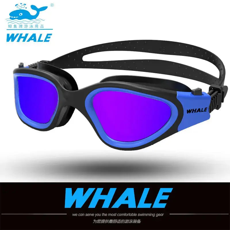 Professional Anti Fog UV Protection Swimming Goggles For Men And Women Waterproof Adjustable Silicone Swim Glasses