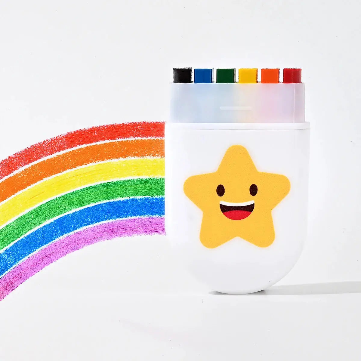 2 Pcs Rainbow Crayon Paint Color Set Oil Pastel Accessories For Birthday Party Christmas Halloween Gift