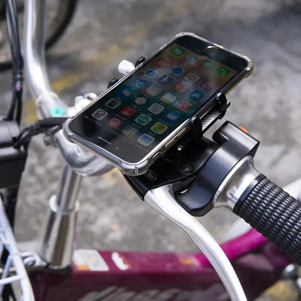 ZTTO Universal Bicycle Phone Holder Aluminum Alloy Mount For Bike And Motorcycle GPS Mobile On Handlebar M365