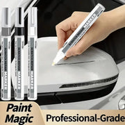 Car Scratch Repair Marker set by Simples Market; 4 markers in gray, black, white for dashboard and panel touch-ups