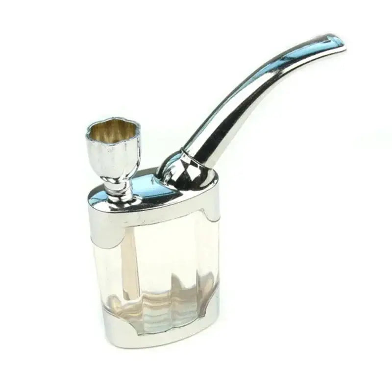 Complete Set Cleanable Acrylic Smoking Pipe With Microfilter System To Reduce Tar And Nicotine For Cleaner Smoke