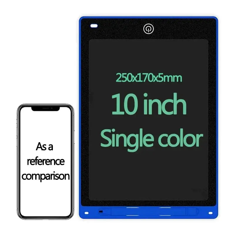 10 And 12 Inch LCD Writing Tablet For Kids Graffiti Sketchpad Handwriting Blackboard Toy Gift