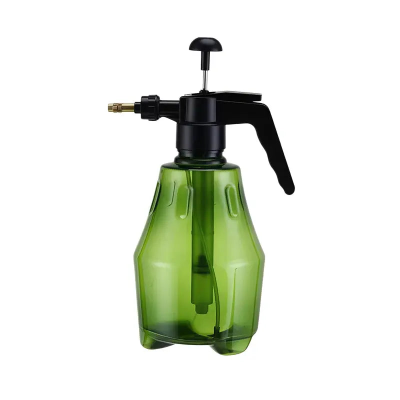 Car wash spray bottle, 1.5L, green hand-held sprayer with black trigger, Simples Market.
