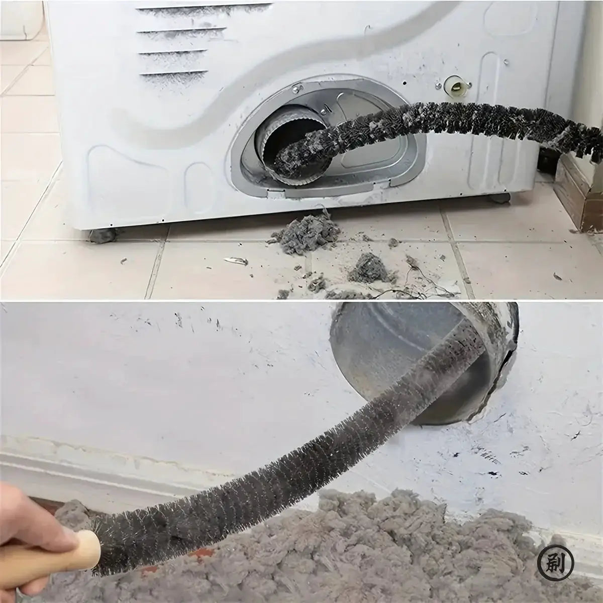Radiator Cleaner Brush With Long Flexible Shaft For Washing Machine Lint Removal And Dryer Vents Cleaning Tools