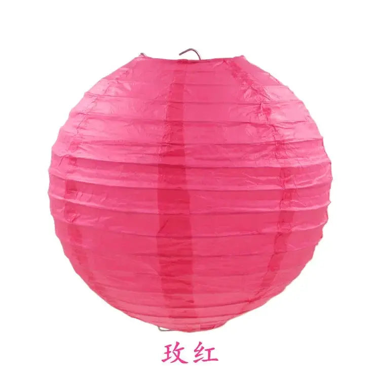 12 Inch Chinese Paper Lantern Ball DIY Handmade Round Lantern For Wedding Christmas Event Party Decorations 30cm