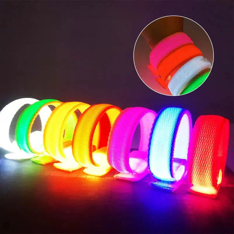 YOMDID LED Luminous Bracelet For Concerts And Parties Wrist Strap