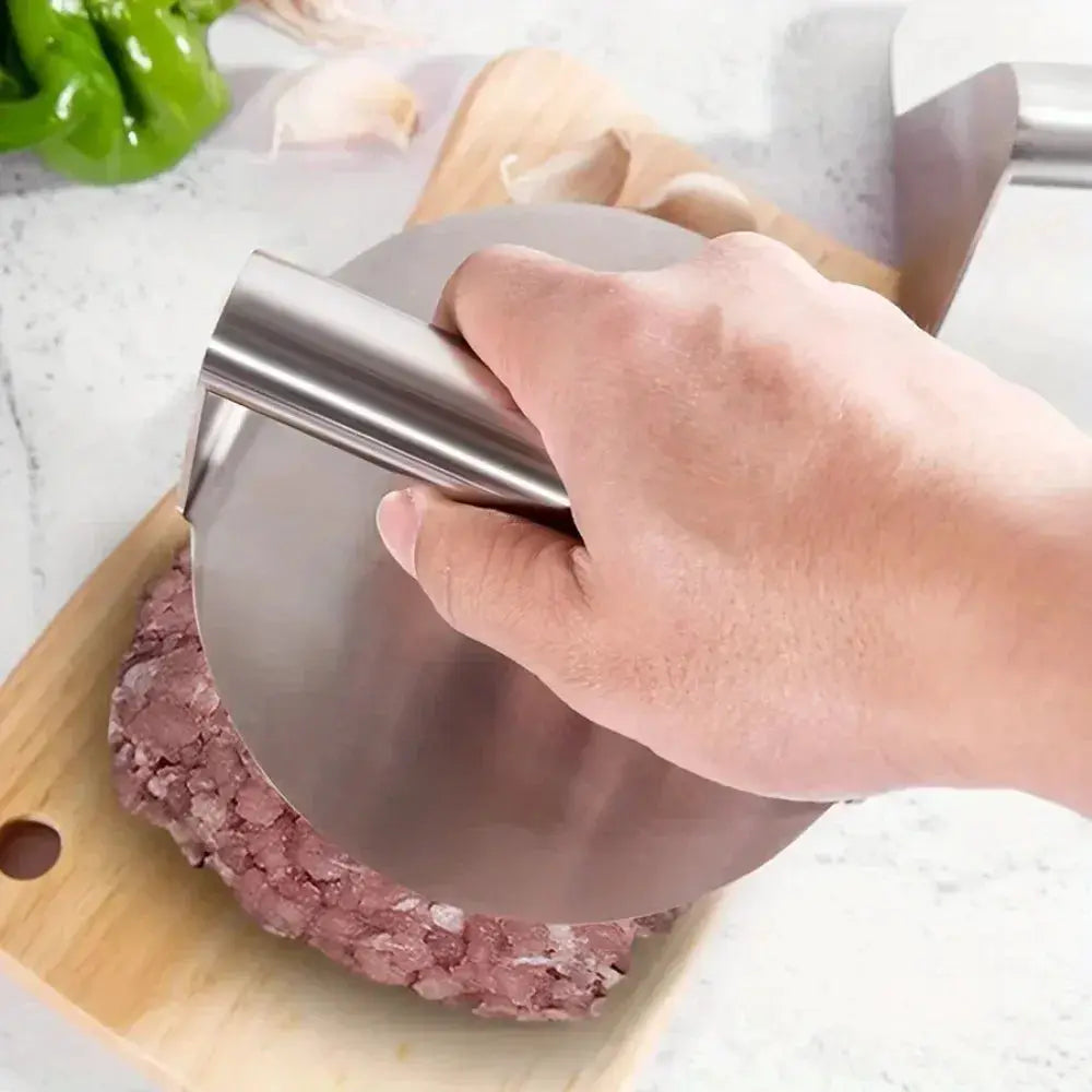 Stainless Steel Smash Burger Press Heavy Duty Patty Maker And Smasher Mold For BBQ Grilling Kitchen Non Stick
