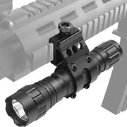 25.4mm Tactical Pipe Clamp Quick Release Offset Mount 45 Degree Picatinny Rail Scope Mount Flashlight Gun Accessories
