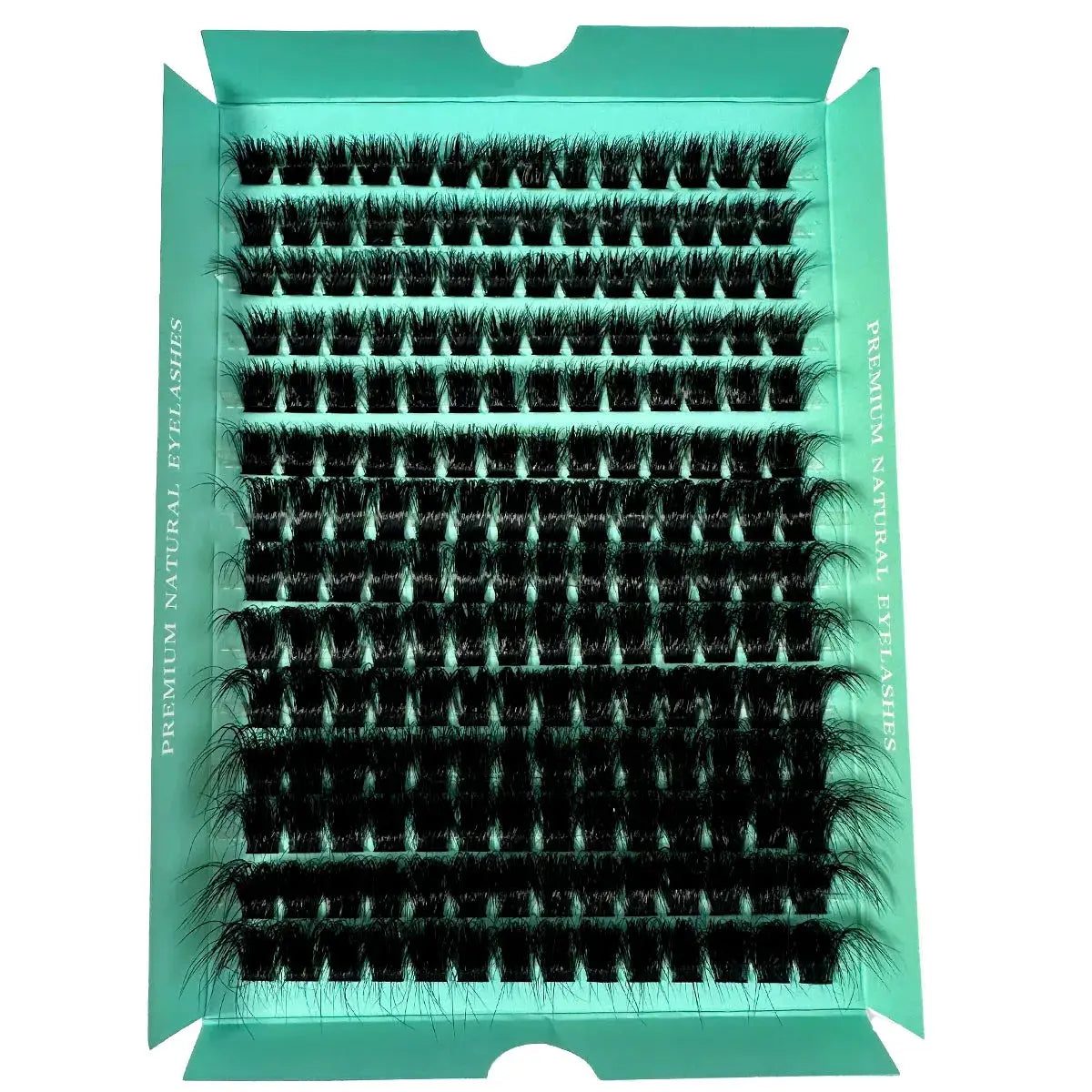 160D 8-20mm 5D Fluffy Individual DIY Eyelash Clusters D Curl 280pcs Natural Segmented Lash Extensions Tools