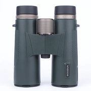 Binoculars 12x42 HD Professional with green metal body and BOSSDUN logo