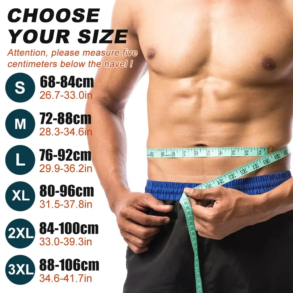 FVXVXV men's cycling shorts with 4D padded insert, breathable quick-dry fabric, black with blue waistband