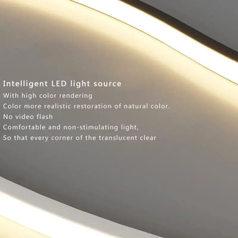 Moder LED wall lamp long strip with warm white glow for living room or bedroom by Simples Market