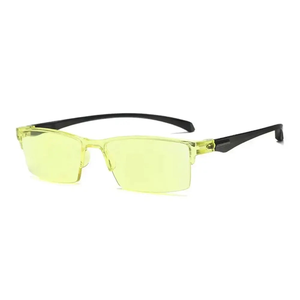 NovaVision Smart Auto Zoom Reading Glasses With Autofocus Power And Anti Blue Light Half Rim For Near And Far Vision