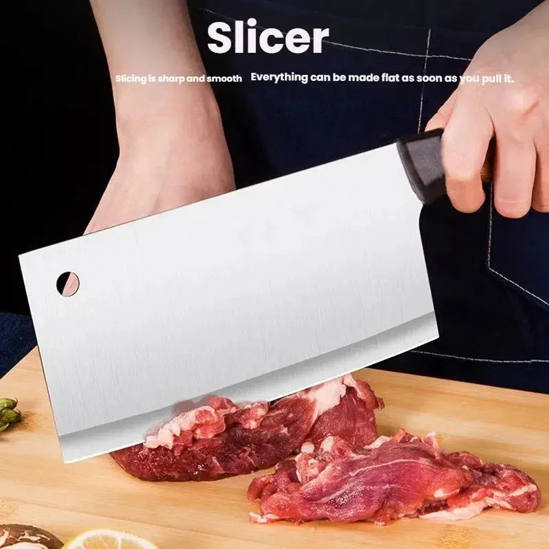 PrimeSlice Multipurpose Chef Knife Razor Sharp Stainless Steel Kitchen Knife For Meat And Vegetables