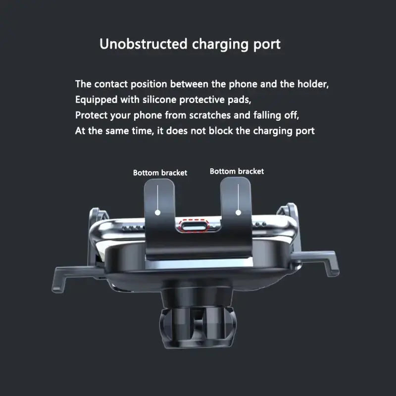 Universal Car Phone Holder Foldable Rotatable GPS Stand Air Vent Mount