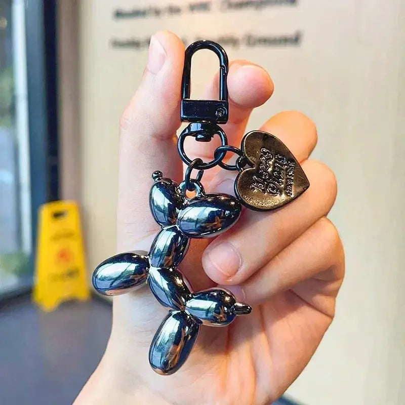 Y2K Balloon Dog Keychain Insta Style Cute Phone Chain Bag Pendant Accessory For Girls New
