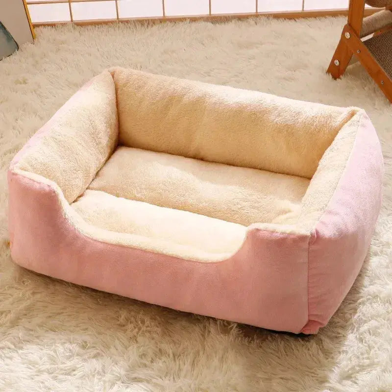 Cozy Cat Bed For Cats And Kittens Winter Comfort Cushion Basket House Pet Supplies Accessory Habitat