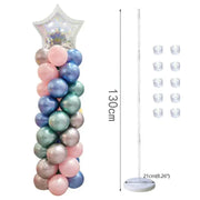 130cm Clear Balloon Column Stand Arch Graduation Decoration Wedding Birthday Baby Shower Party Supplies