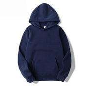 NovaWear Unisex Solid Color Hoodie Sweatshirt All Season Comfort Regular Fit Polyester Knit