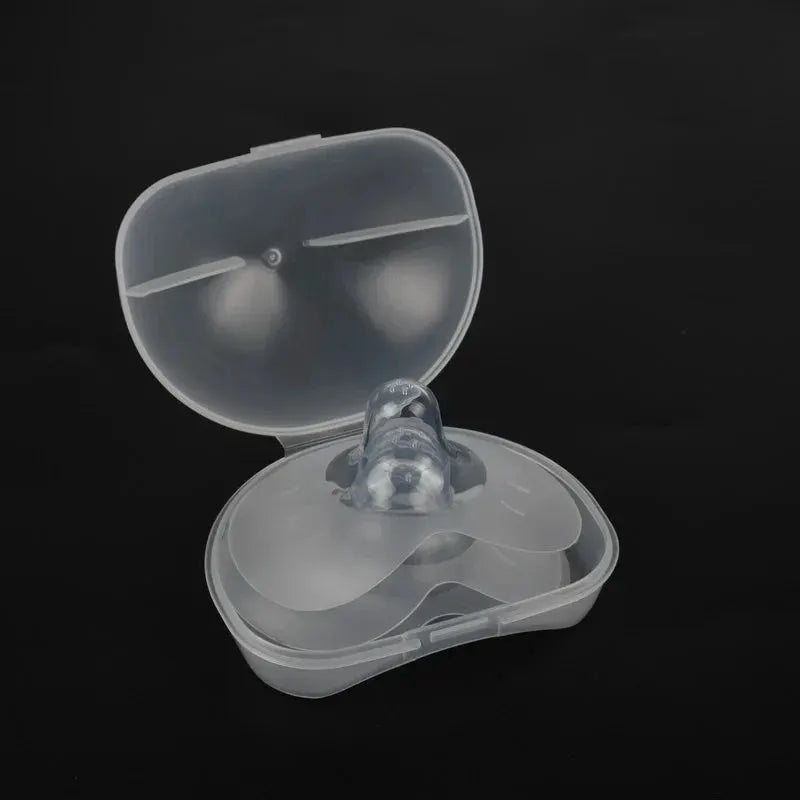 2 Pcs Silicone Breastfeeding Nipple Protectors For Nursing Shields Soft Milk Feeding Shields For Mothers