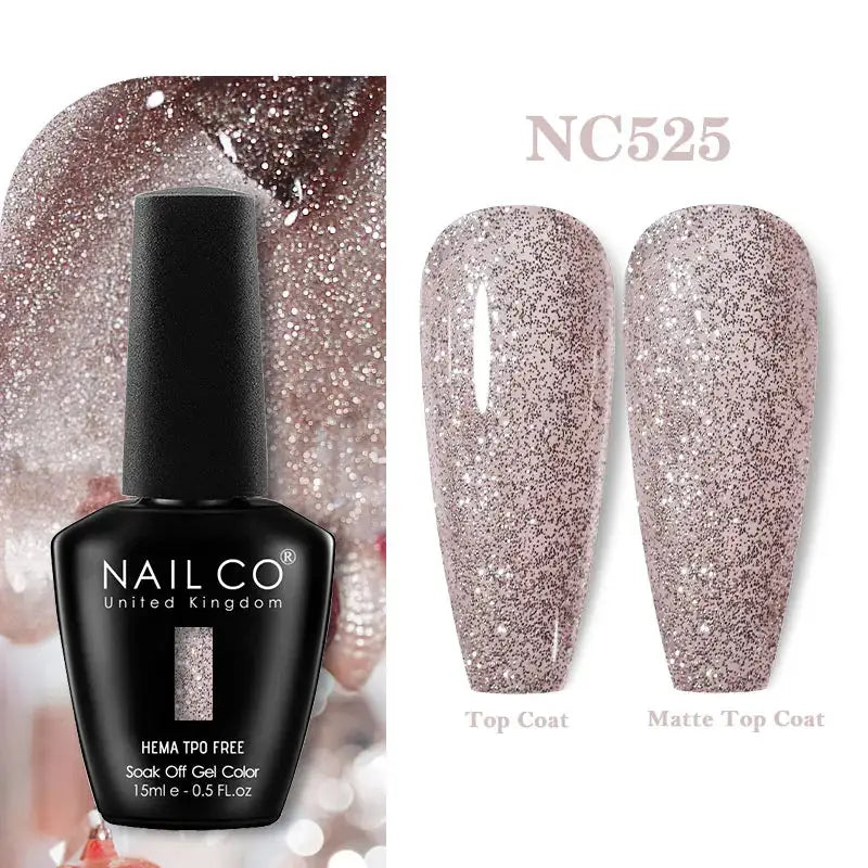 NAILCO 283 Colors Gel Nail Polish Kit Ultra Long Lasting UV Gel Varnish With 30 Day Shine
