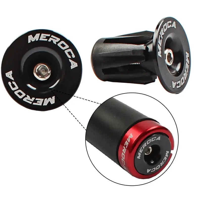 Aluminum Alloy Mountain Road Bike Handlebar End Plugs For MTB BMX End Caps Grip Cover And Accessories