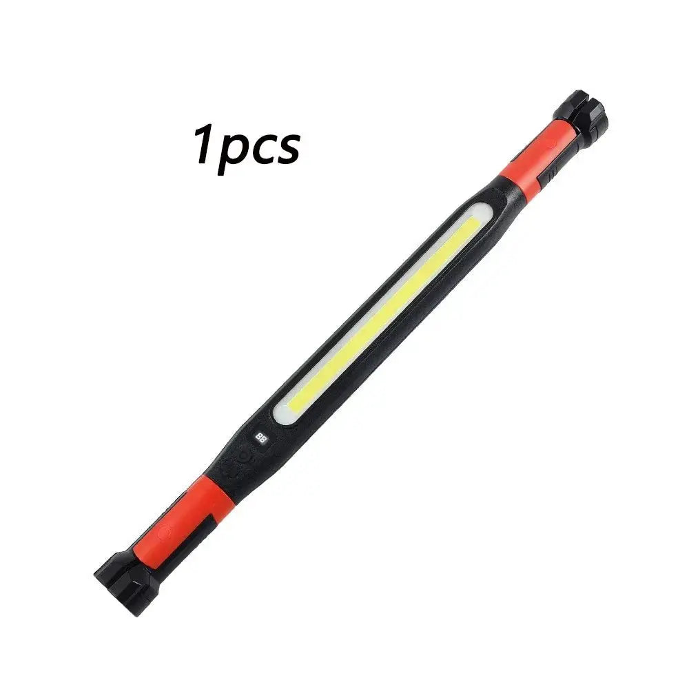 Super Bright Magnetic Work Light With 5200mAh Rechargeable Battery For Underhood Car Repair And Outdoor Lighting