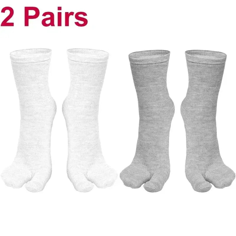 Fashion Japanese Style Tabi Toe Socks For Men Women Split Toe Socks For Geta Zori Flip Flops And Sandals Fiber