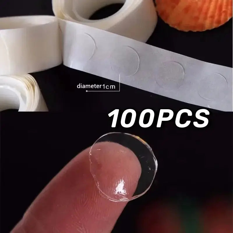 Double Sided Balloon Glue Dots Adhesive Tape Clear Sticky Dots For Balloons Attach To Walls Ceilings And Arches