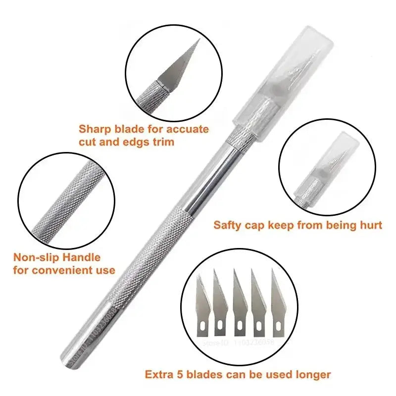 PWS Car Tools Wrap Film Kit For Vinyl Wrap Window Tint And Sticker Application Tool Set