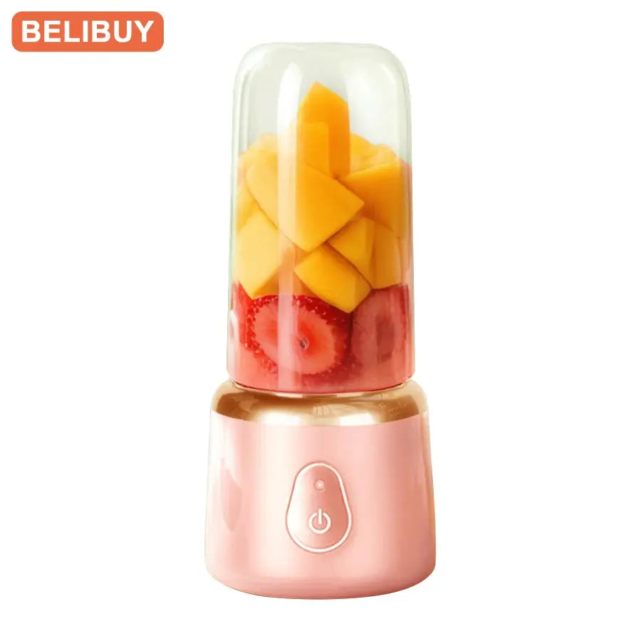 400ml Portable USB Rechargeable Juicer Blender for Fruit and Smoothies