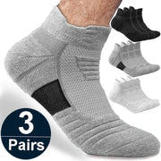 Anti Slip Mens Football And Basketball Socks Breathable Deodorizing Sweat Wicking Size 39 To 45