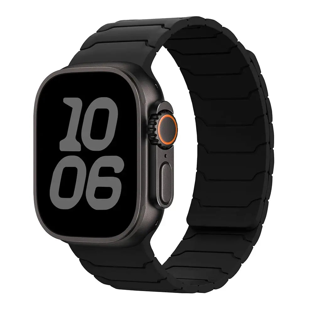 magnetic Strap For Apple Watch Band ultra 2 3 49mm 44mm 40mm 41mm 46mm 42mm 45mm 38 Silicone Bracelet IWatch Series 11 9 8 SE 10