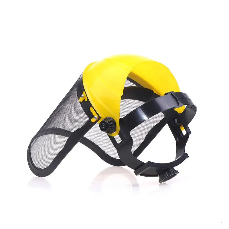 Garden Trimmer Safety Helmet With Full Face Mesh Protective Mask For Logging Brush Cutter Forestry Protection