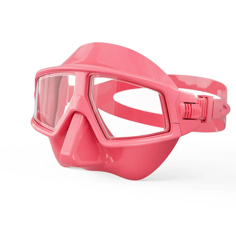 Professional Adult Scuba Diving Mask Set With HD Anti Fog Lens UV Protection Adjustable Snorkeling Goggles For Divers