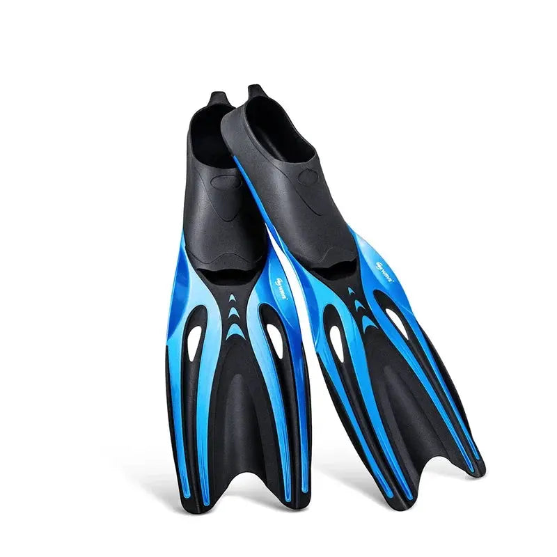 Professional Adult Flexible Comfort TPR Non Slip Swimming Fins Rubber Snorkeling Diving Flippers For Water Sports