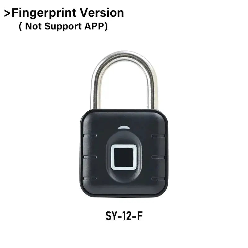 RAYKUBE Bluetooth Fingerprint Padlock Smart Digital Luggage Lock With Tuya App Control IP67 Temporary Password
